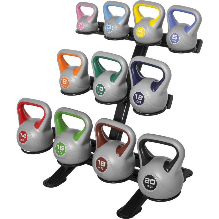 RACK DE RANGEMENT POUR 11 KETTLEBELLS | MUSCULATION 2/6