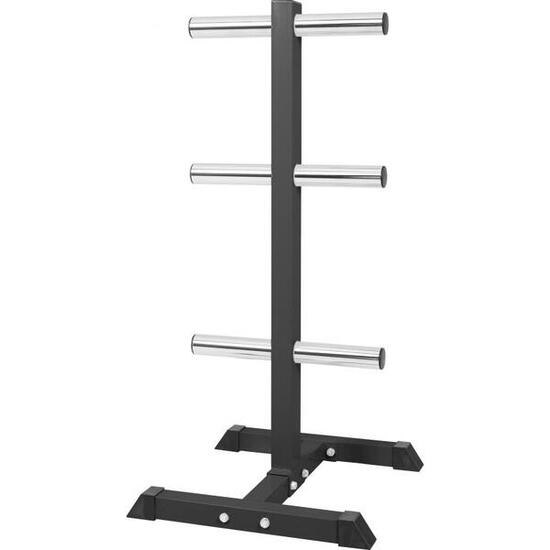 RACK DE RANGEMENT POUR POIDS DISQUES 50/51 MM | MUSCULATION | COULEUR NOIR OU BL