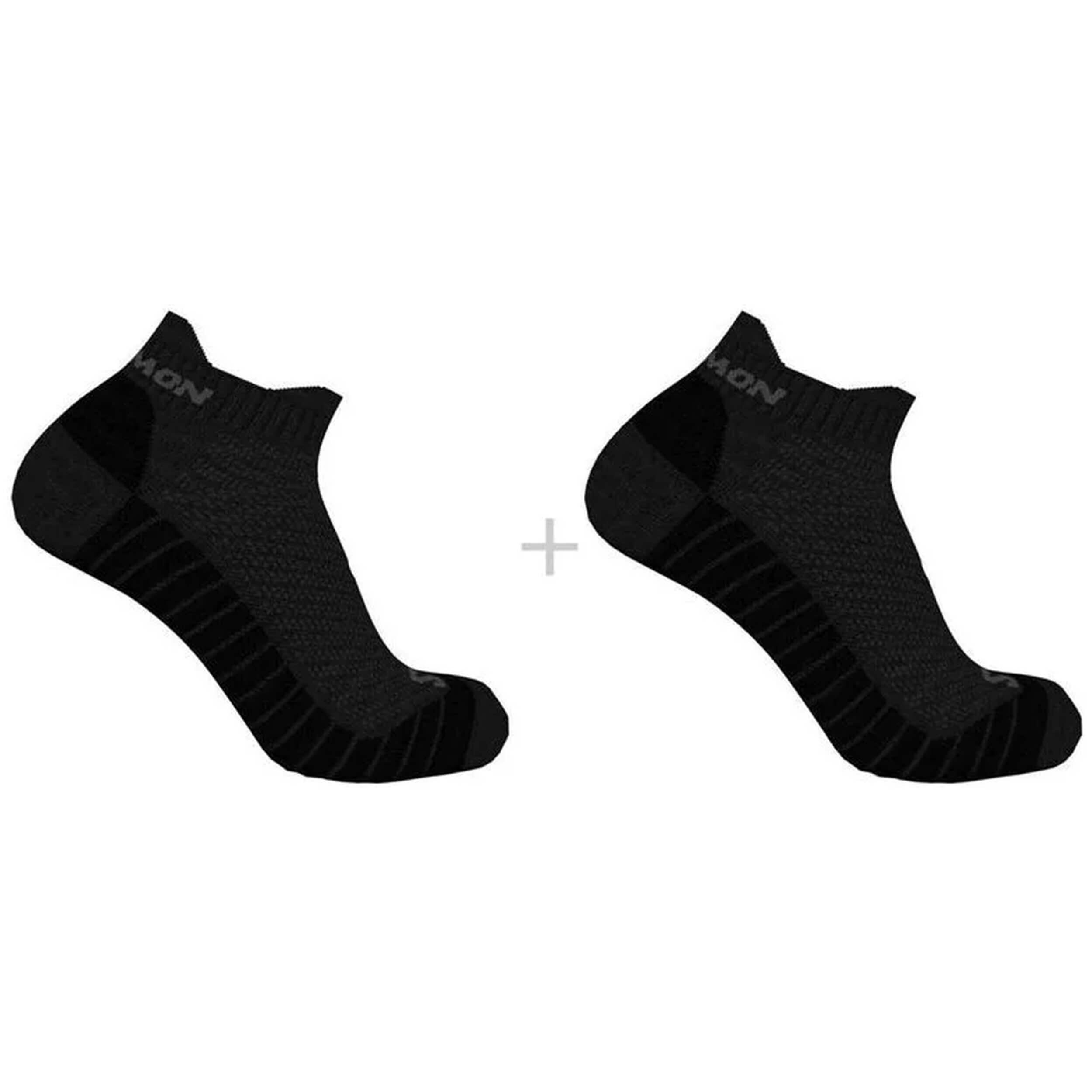 Salomon - Chaussettes Salomon Modèle Lc2256700 Pour Unisexe - Chaussettes - Noir - S - Decathlon