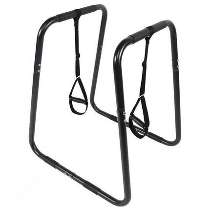 Push-up Stand Bar mit Griffen Schwarz