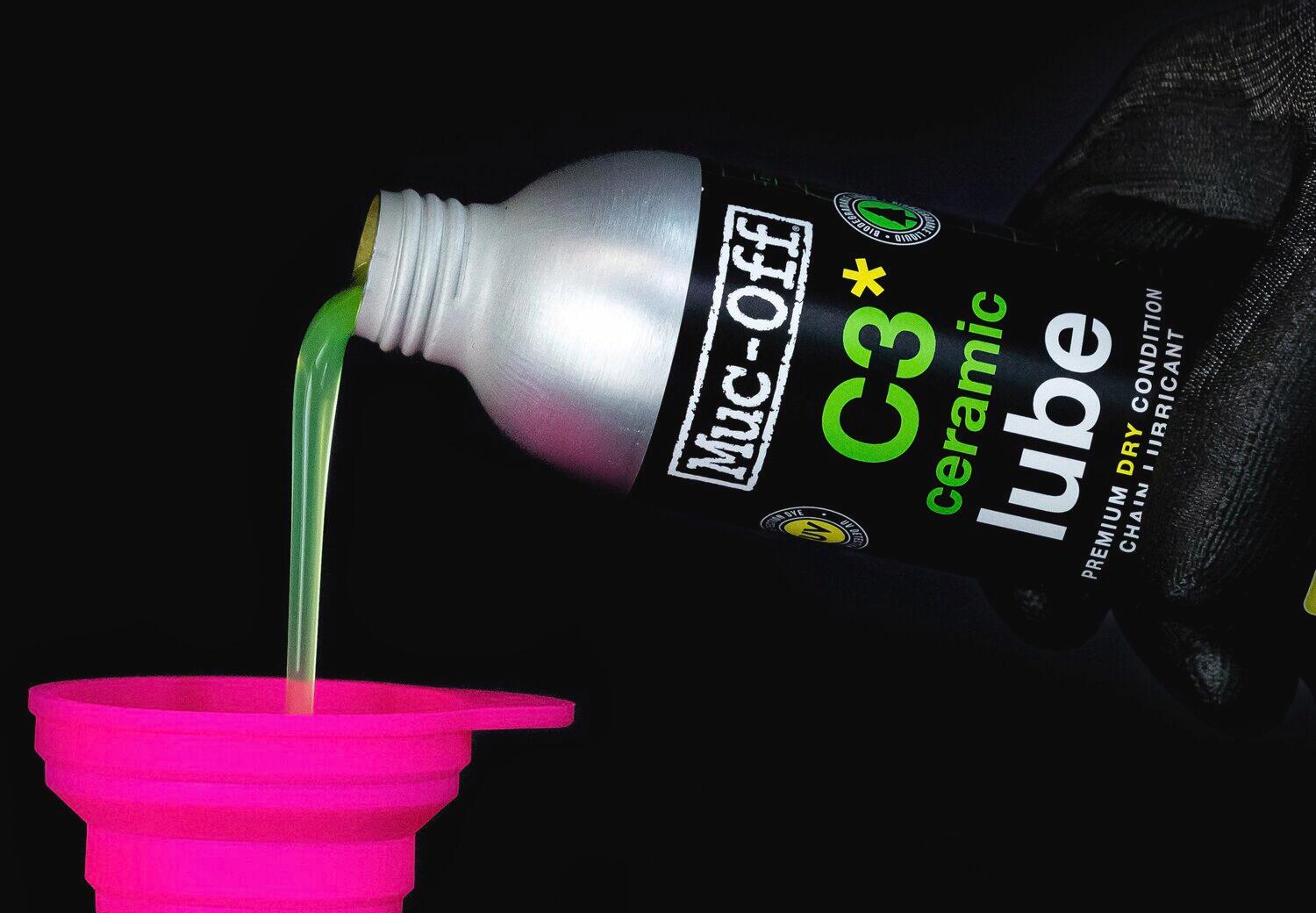 Muc-Off C3 DRY Ceramic Lube Refill Bottle 300ml 5/5