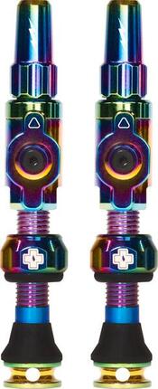 Muc Off Tubeless Valves Big Bore LiteIridescent 35