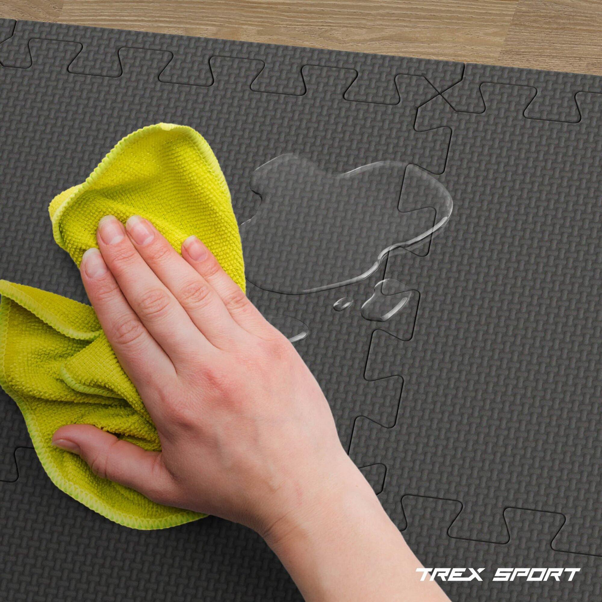 Mata puzzle pod sprzęt fitness Trex Sport pianka EVA 1,97m² 10mm 24szt. 6/7