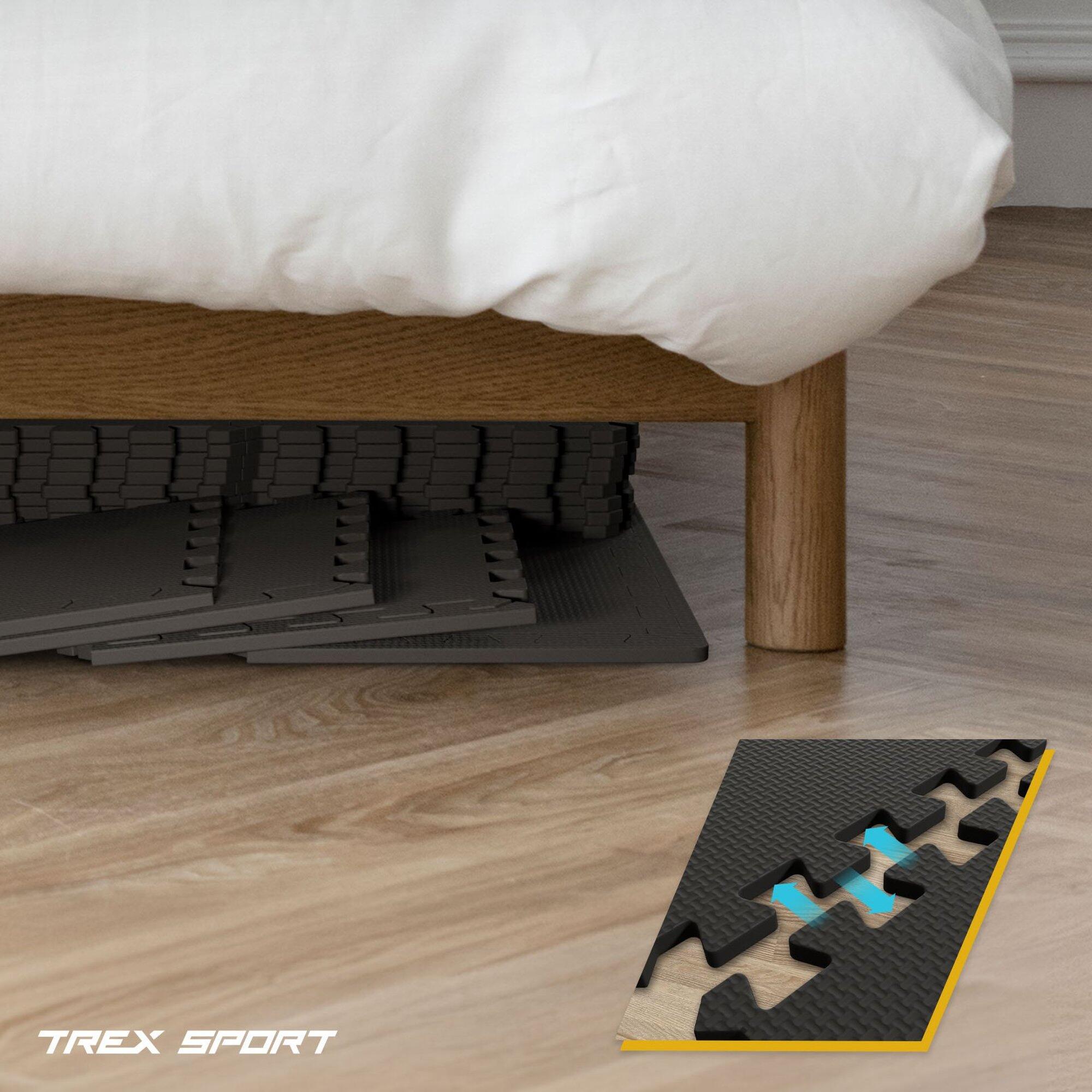 Mata puzzle pod sprzęt fitness Trex Sport pianka EVA 1,97m² 10mm 24szt. 5/7