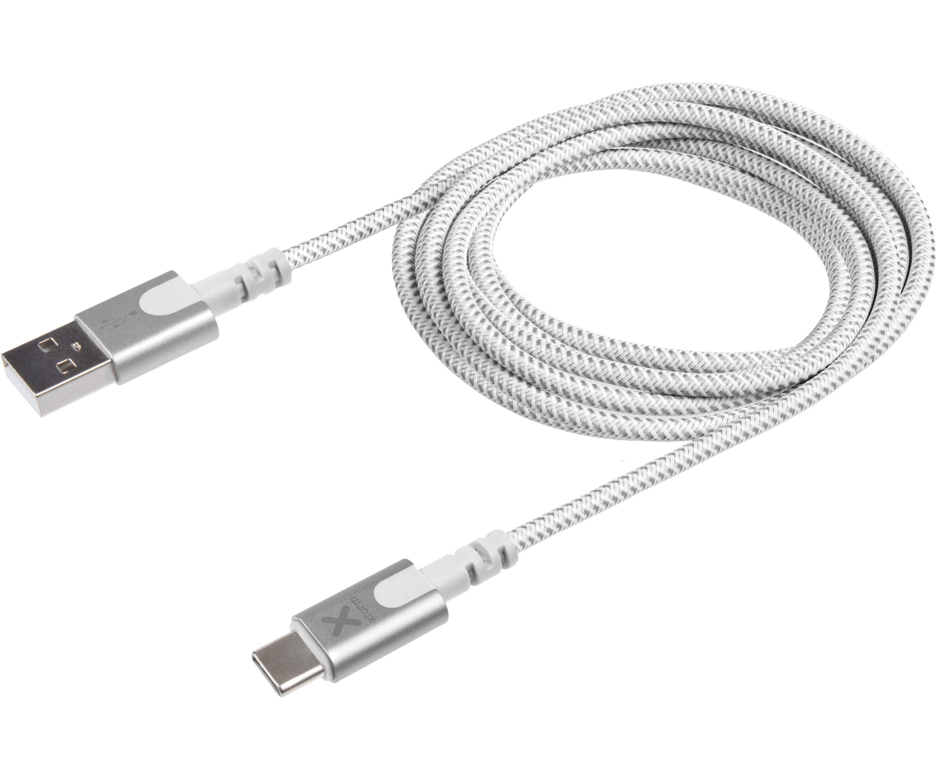 Xtorm USB naar USB-C Kabel - 3 Meter - Snellader - Wit 3/4