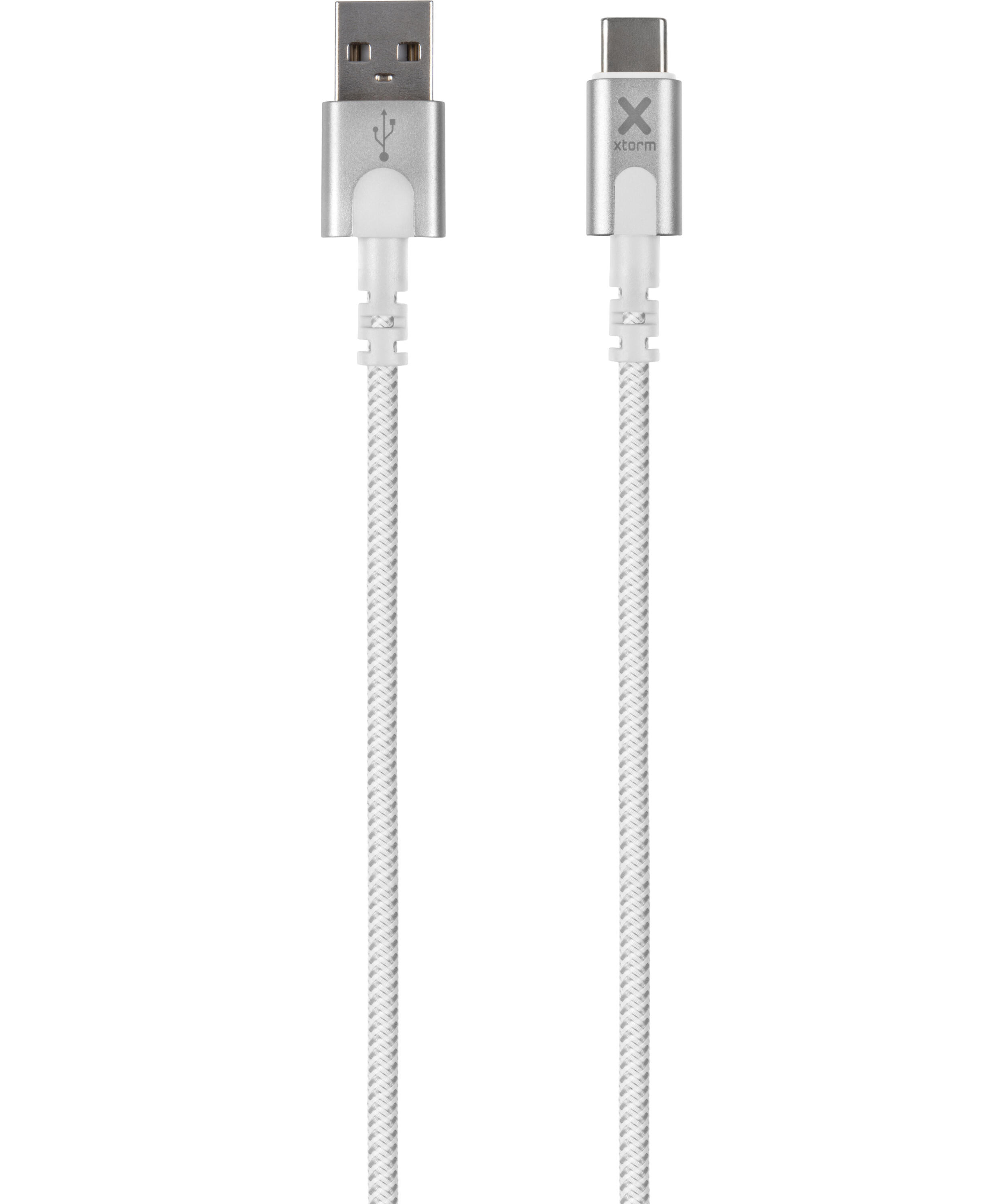 Xtorm USB naar USB-C Kabel - 3 Meter - Snellader - Wit 2/4