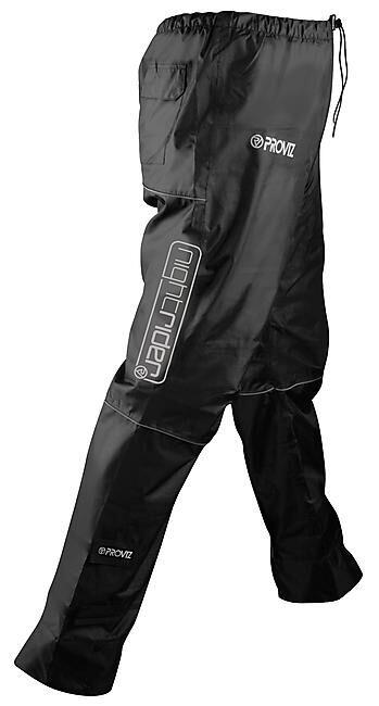 PROVIZ NIGHTRIDER Warnschutzhose für Kinder (7/9 Jahre) – Schwarz