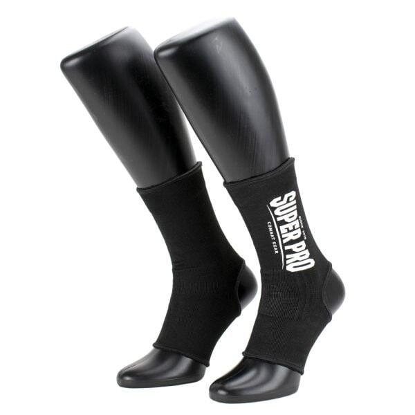 Glezniere Super Pro Combat Gear Negre/Alb
