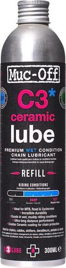 Muc Off Kettenschmiermittel C3 Wet Ceramic Lube, 300 ml