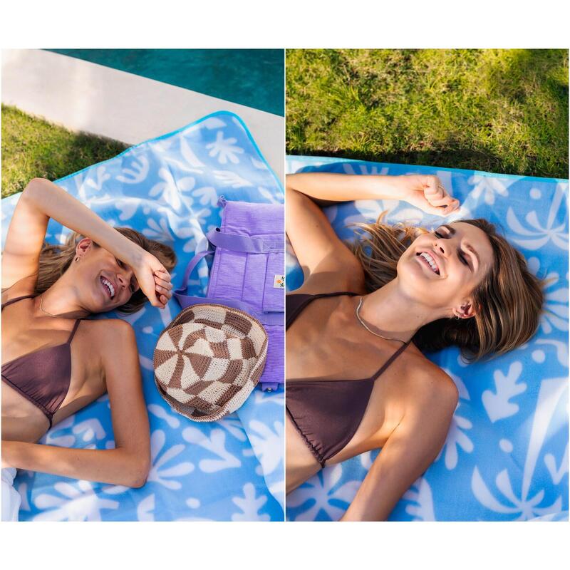 Pătură picnic turistică impermeabilă Spokey Breeze XL 210 cm