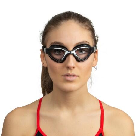 SEAC SUB LYNX Schwimmbrille für Erwachsene transparentes Visier weiß 3/3