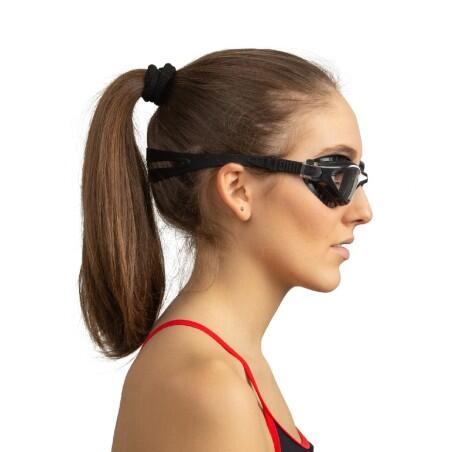 SEAC SUB LYNX Schwimmbrille für Erwachsene transparentes Visier weiß 2/3