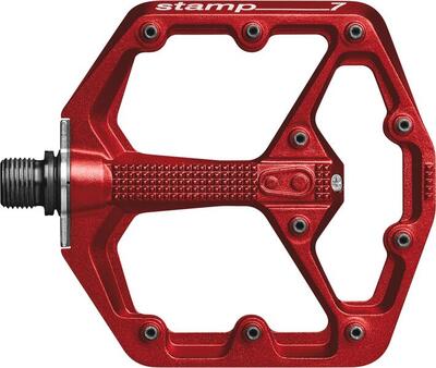 Stamp 7 pedalen - rood