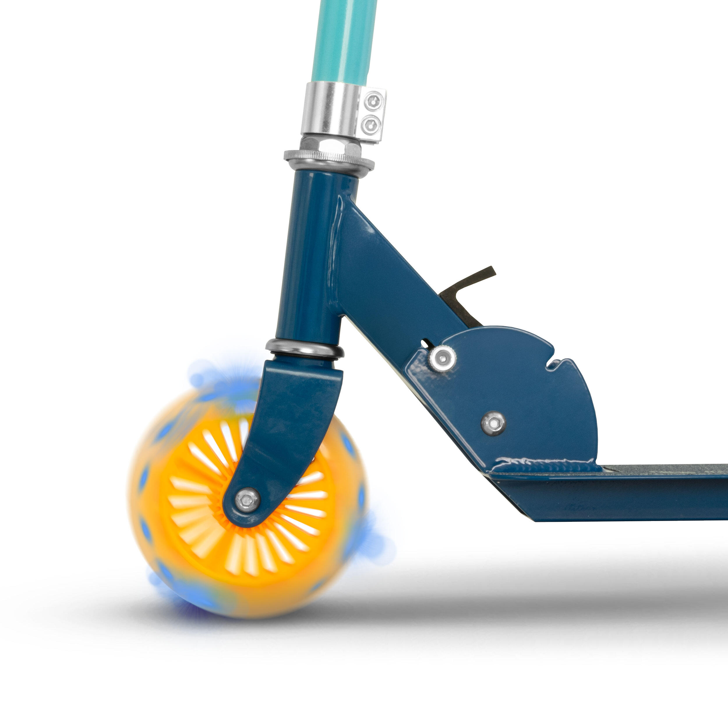 Trottinette enfant roues LED OLSSON ROCKET - ABEC 7, hauteur réglable 77-98 cm 5/7
