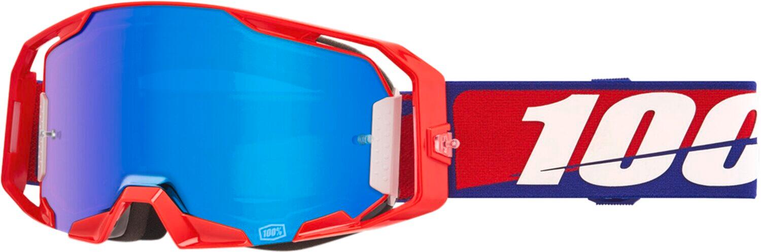 100% Goggle ARmatic Best - Mirror Blue Lens