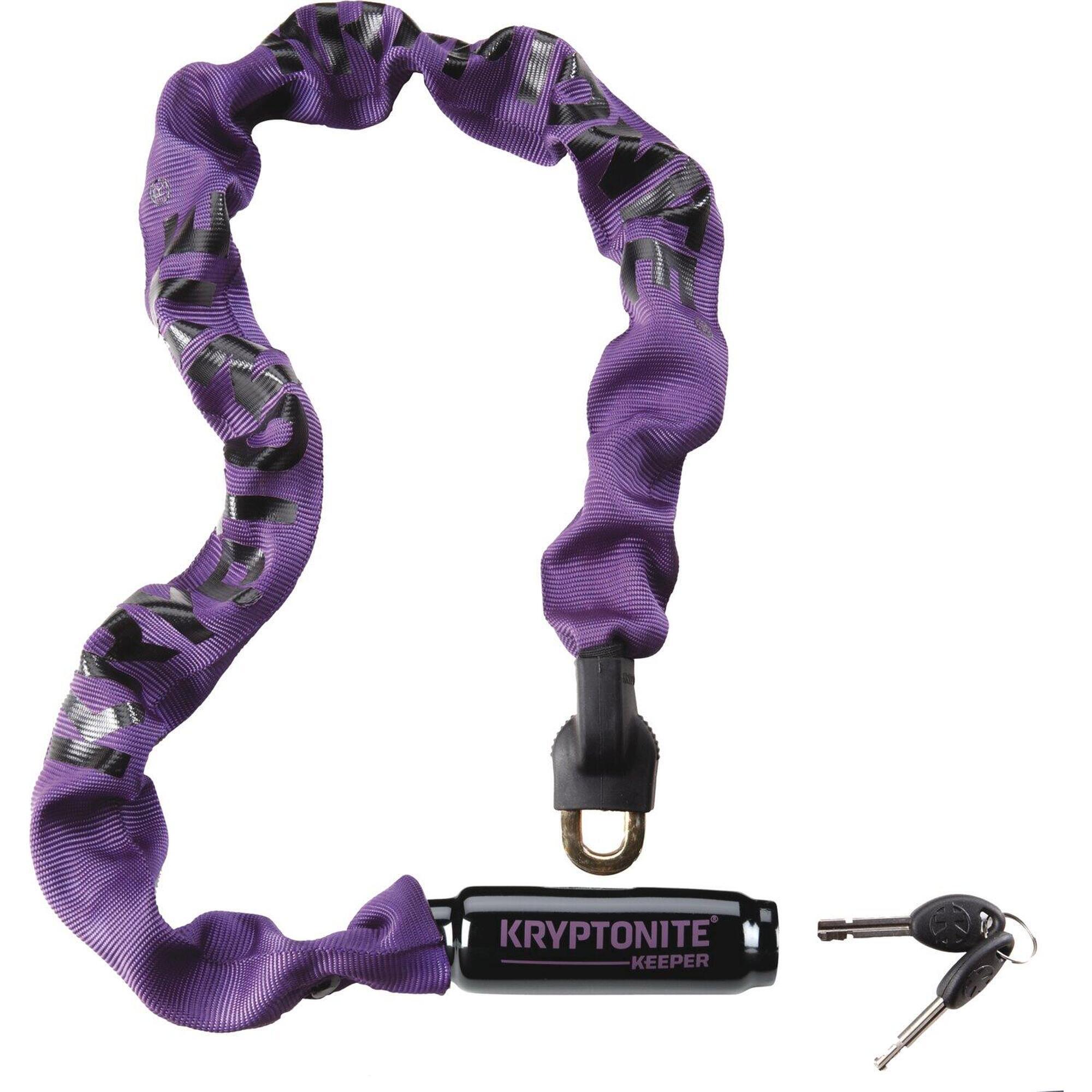 Kryptonite - Kryptonite Chaine Keeper 785 Violet - Antivol - Violet - Taille Unique - Decathlon