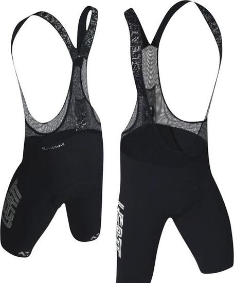 Cuissard à bretelles VTT Endurance 6.0 léger et élastique Noir Homme