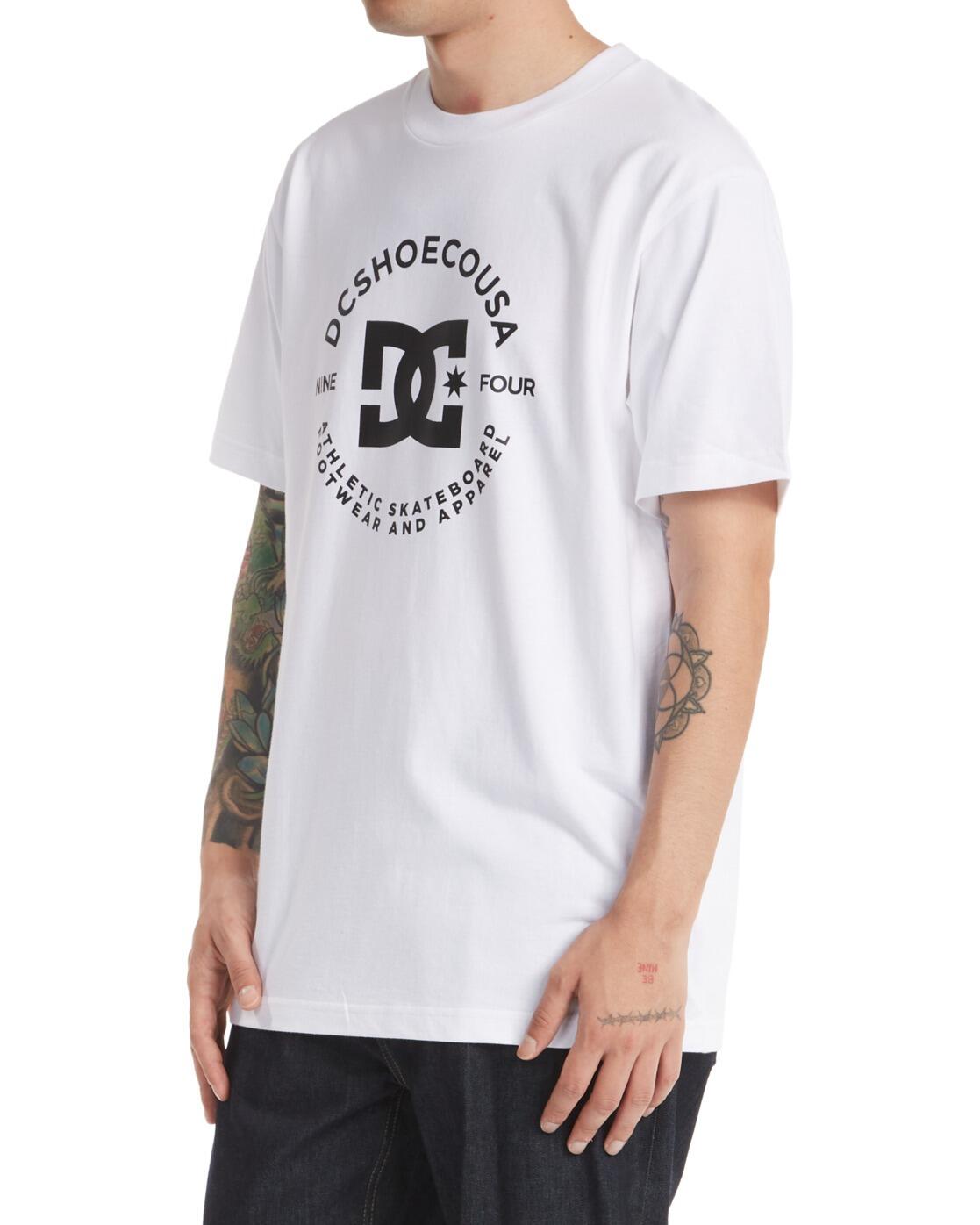 T-shirt met korte mouwen DC STAR PILOT Weiss Heren 3/4