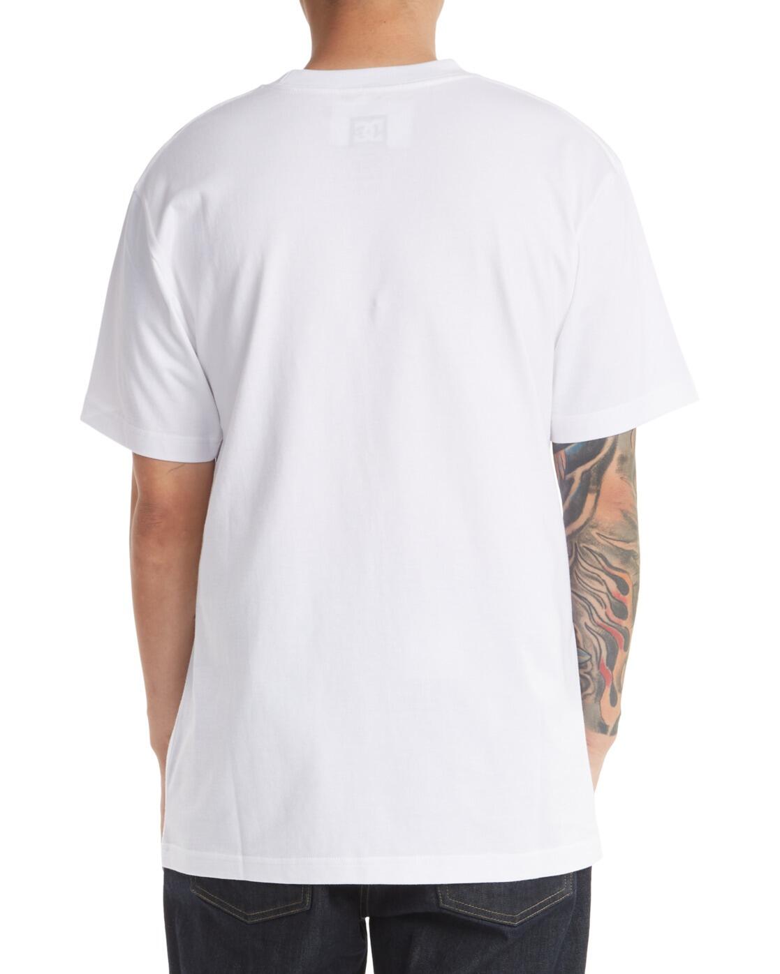 T-shirt met korte mouwen DC STAR PILOT Weiss Heren 2/4