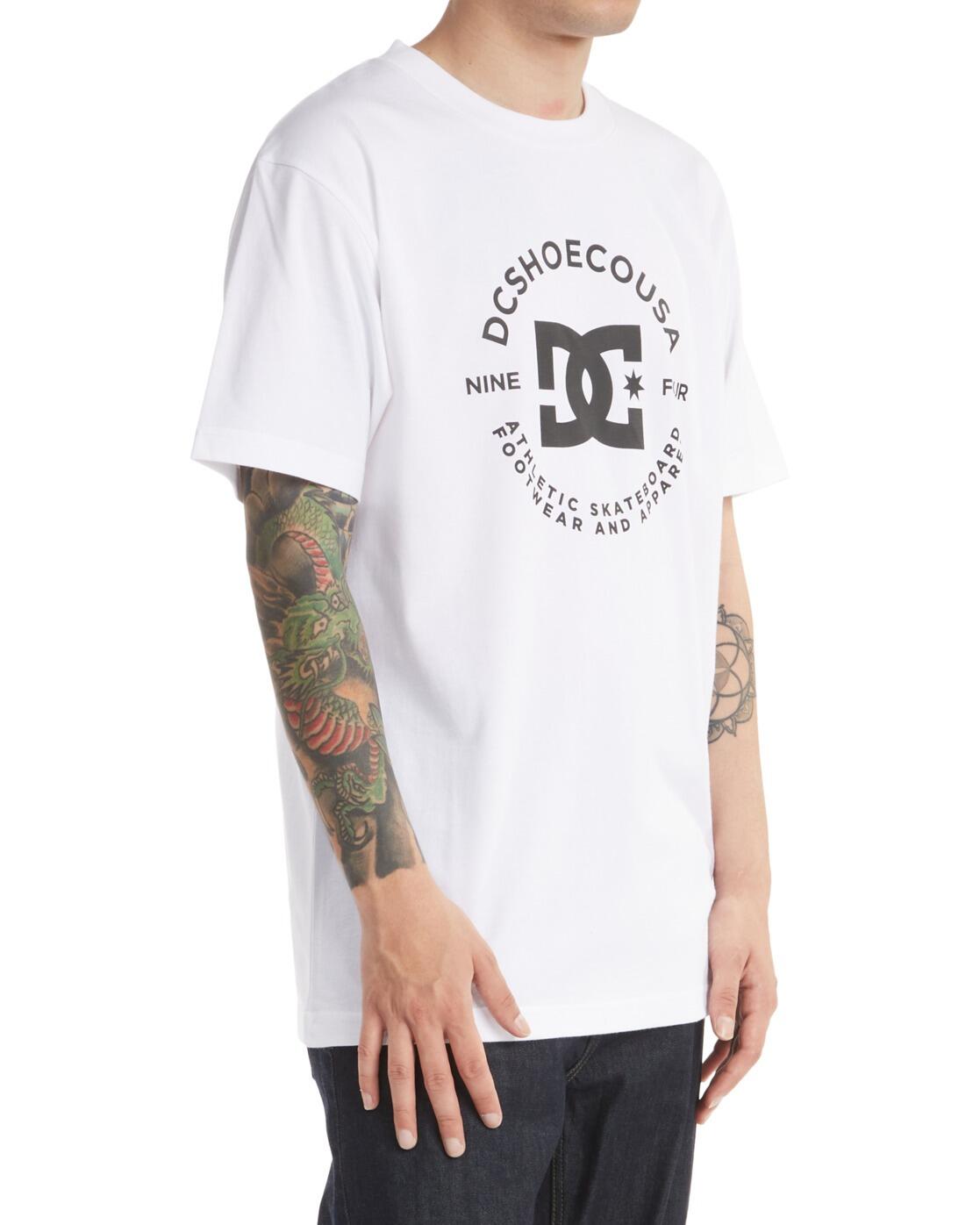 T-shirt met korte mouwen DC STAR PILOT Weiss Heren 4/4