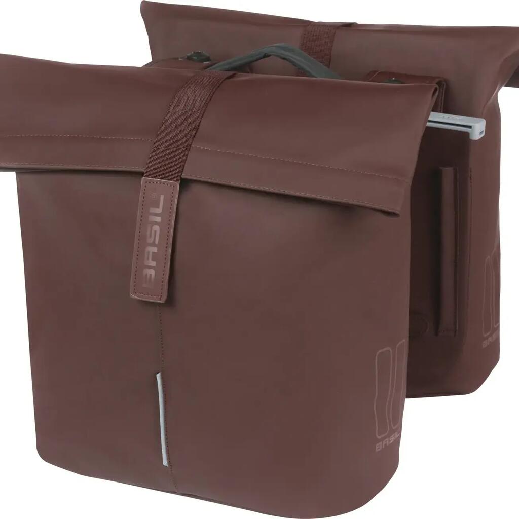 City Bicycle double bag MIK 28-32 liters, roasted brown