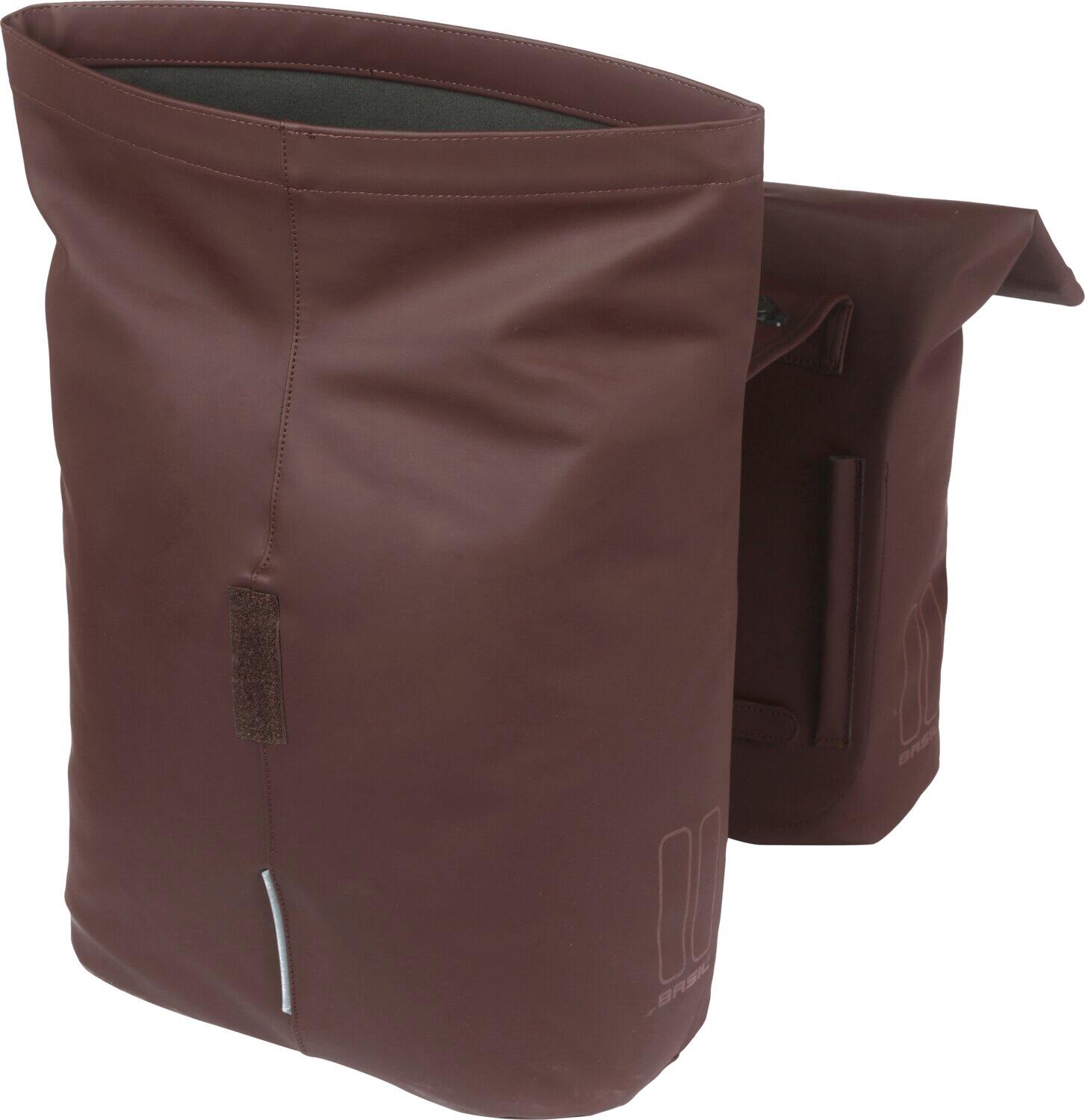 City Fahrrad Doppeltasche MIK 28-32 Liter, roasted brown 4/6