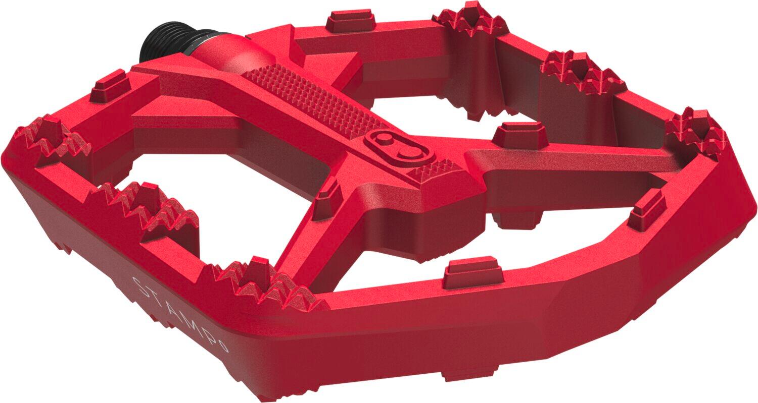 Pedal Stamp 0 large rouge 2/4