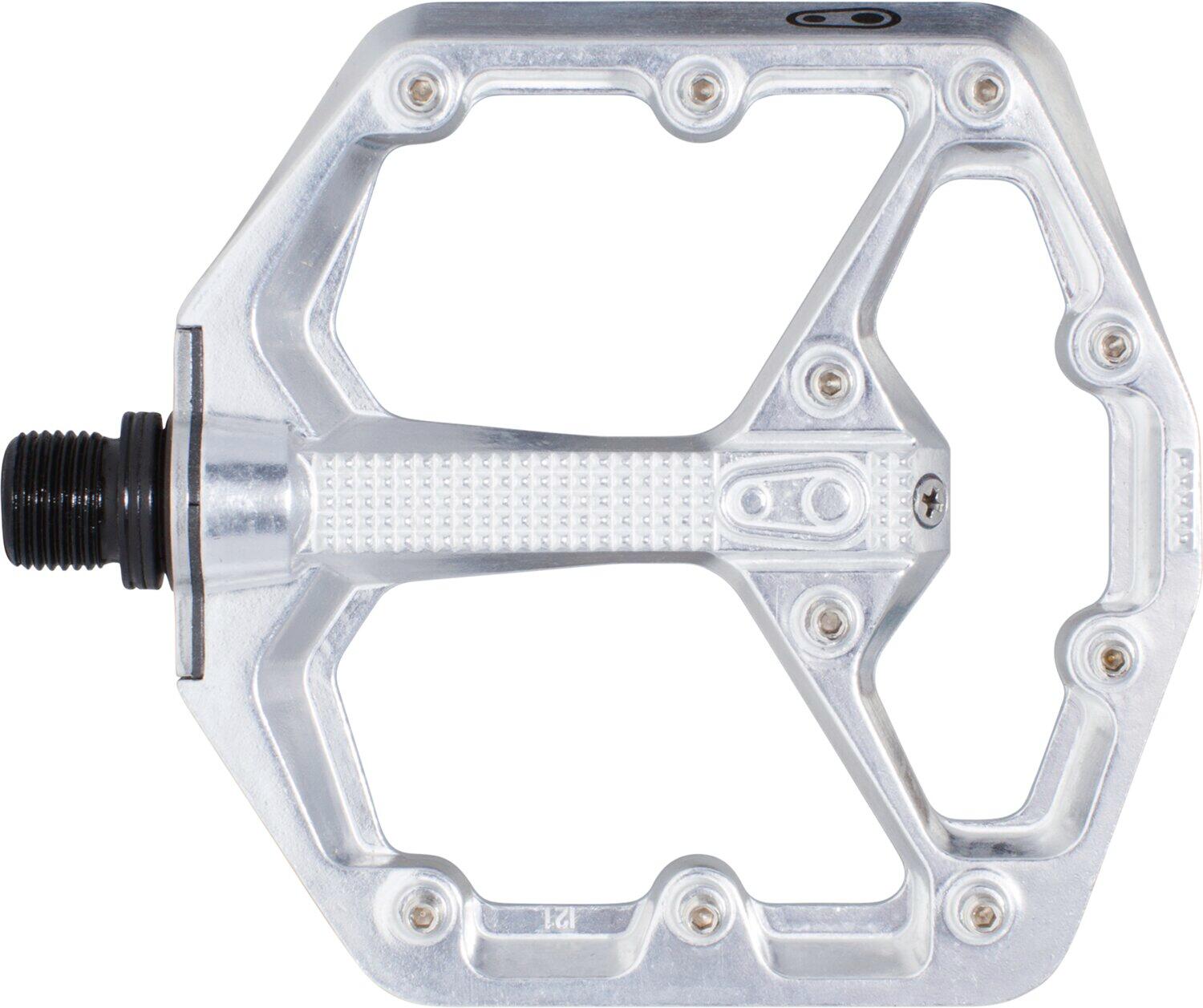 CRANKBROTHERS Crankbrothers Stamp 7 Small - Silver Edition Pedali piatti High-Polished Silver