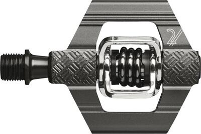 Paar crankbrothers candy 2 pedalen grijs