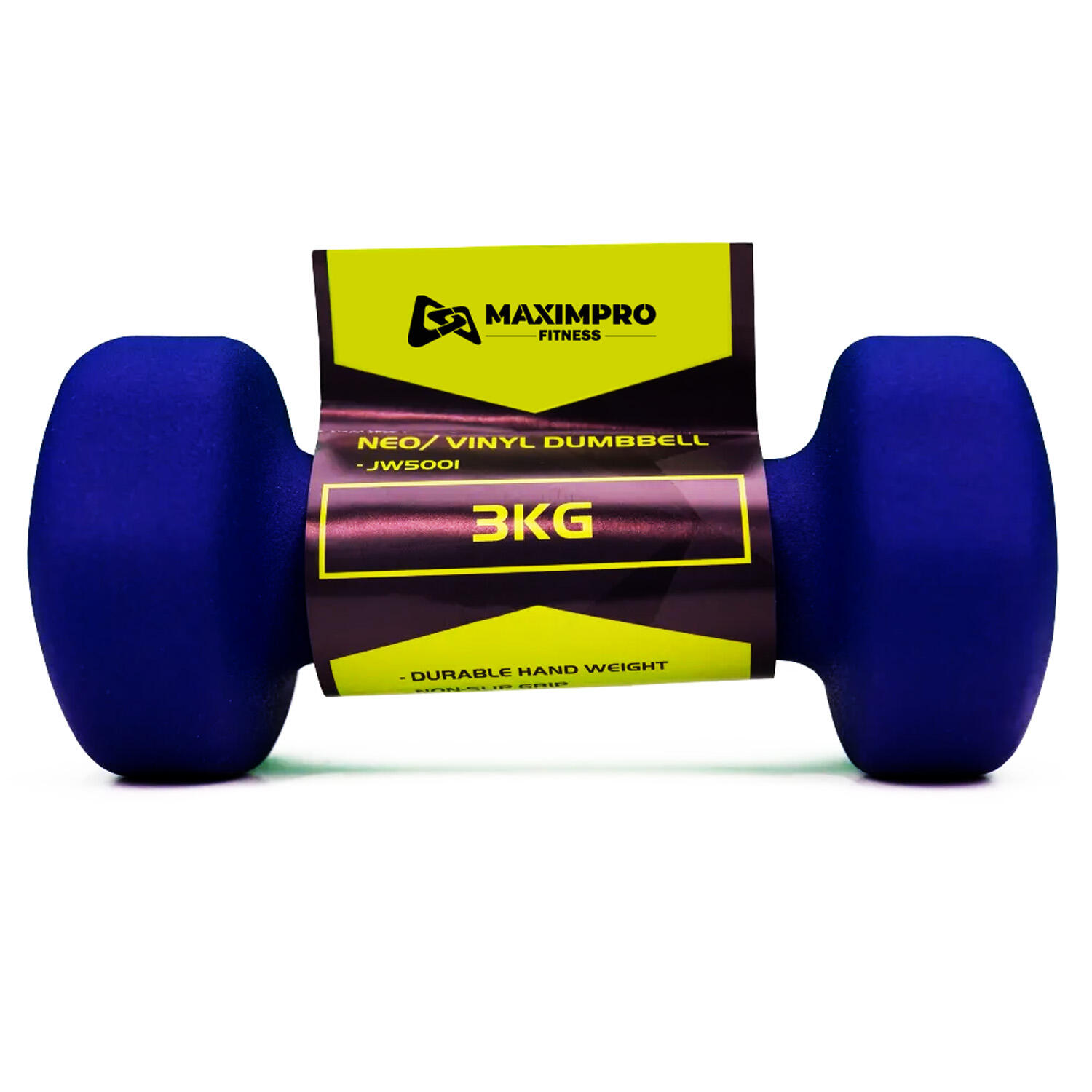 Mancuerna Neopreno Max Sports Hant 3Kg - Unidad 2/3