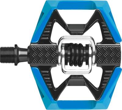 Double shot limited edition clipless pedaal - blauw