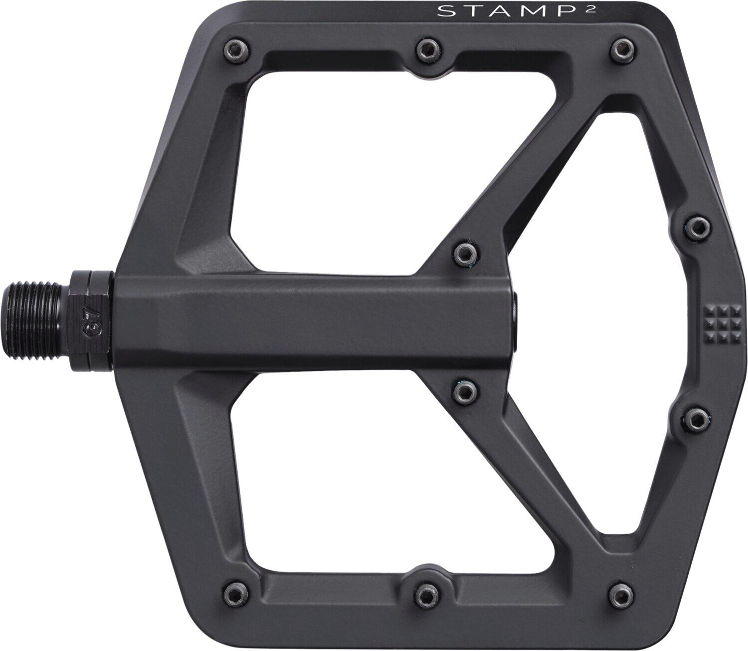 CRANKBROTHERS Pedal Stamp 2 large nero alu