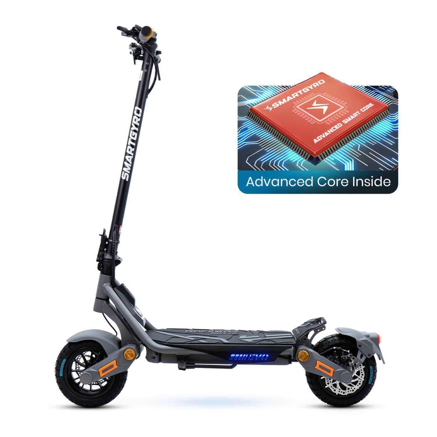 SMARTGYRO Patinete Eléctrico Rockway EVO, Motor de 800W 48V, Smart Core