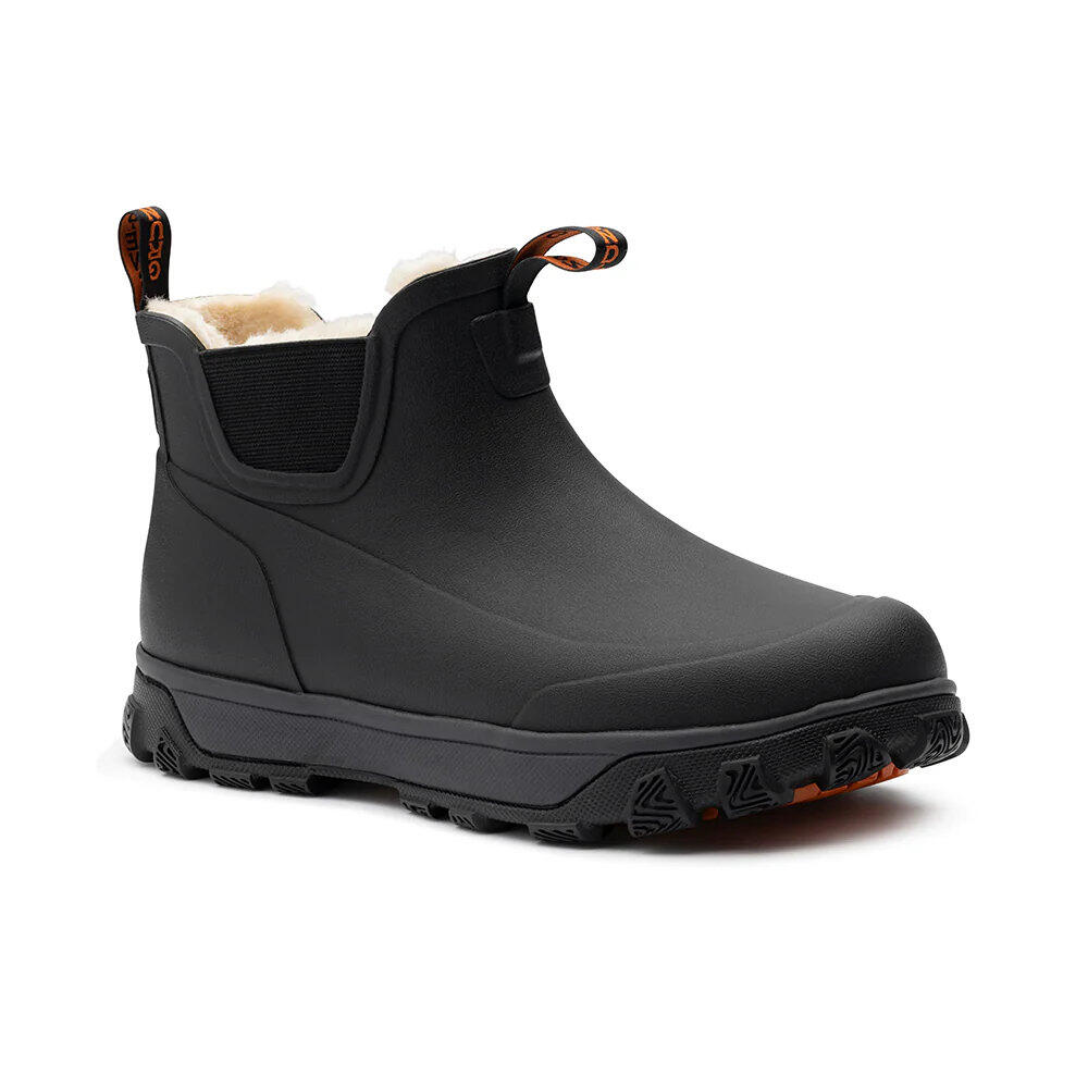 GRUNDENS Deviation Sherpa Fishing Ankle Boot Black 100% Waterproof