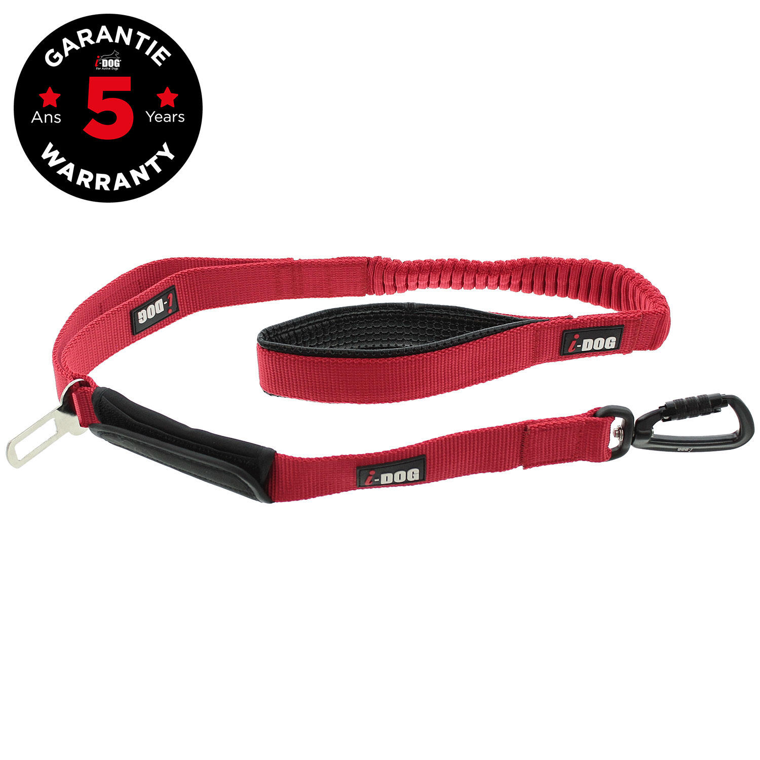 Elastische Hundeleine mit Sicherheits-Schlaufe I-DOG Confort Pro Max Upka New 20 2/2