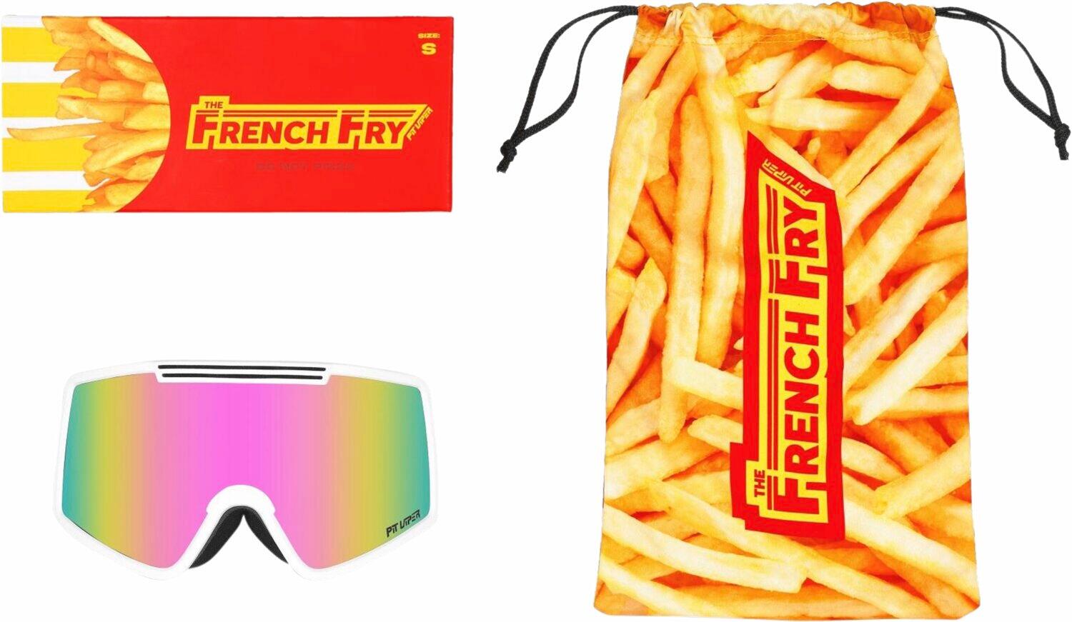 The Miami Nights French Fry Goggle Large Pink 4/4