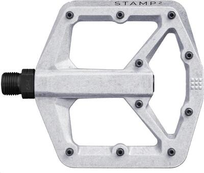 Paar crankbrothers stamp 2 flat pedals brut
