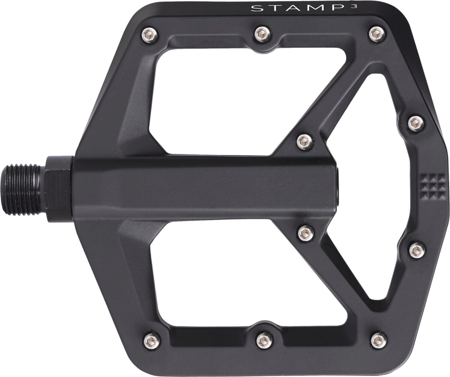 CRANKBROTHERS Pedales de plataforma de magnesio Stamp 3 Pequeños - Negro