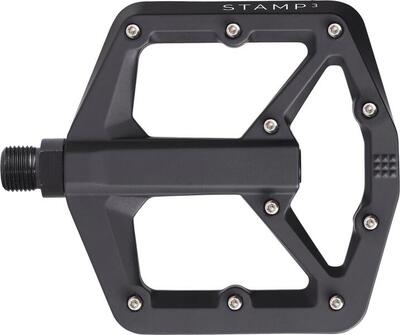 Paar crankbrothers stamp 3 black magnesium pedalen