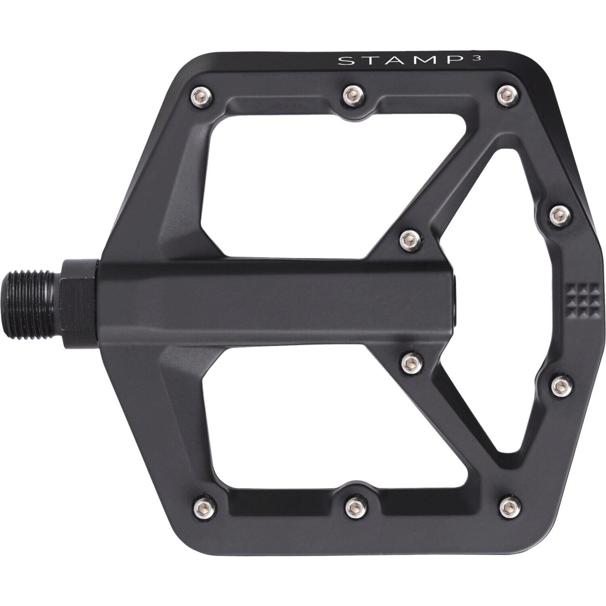 Crankbrothers - Paire De Pédales Crankbrothers Stamp 3 Noir Magnesium - Pédale - Noir - Taille Unique - Decathlon