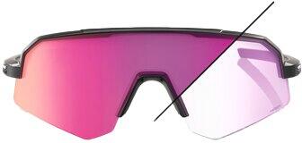 Brille Slendale SL - Gloss Black - Purple Mirror Photochromic Lens 2/5