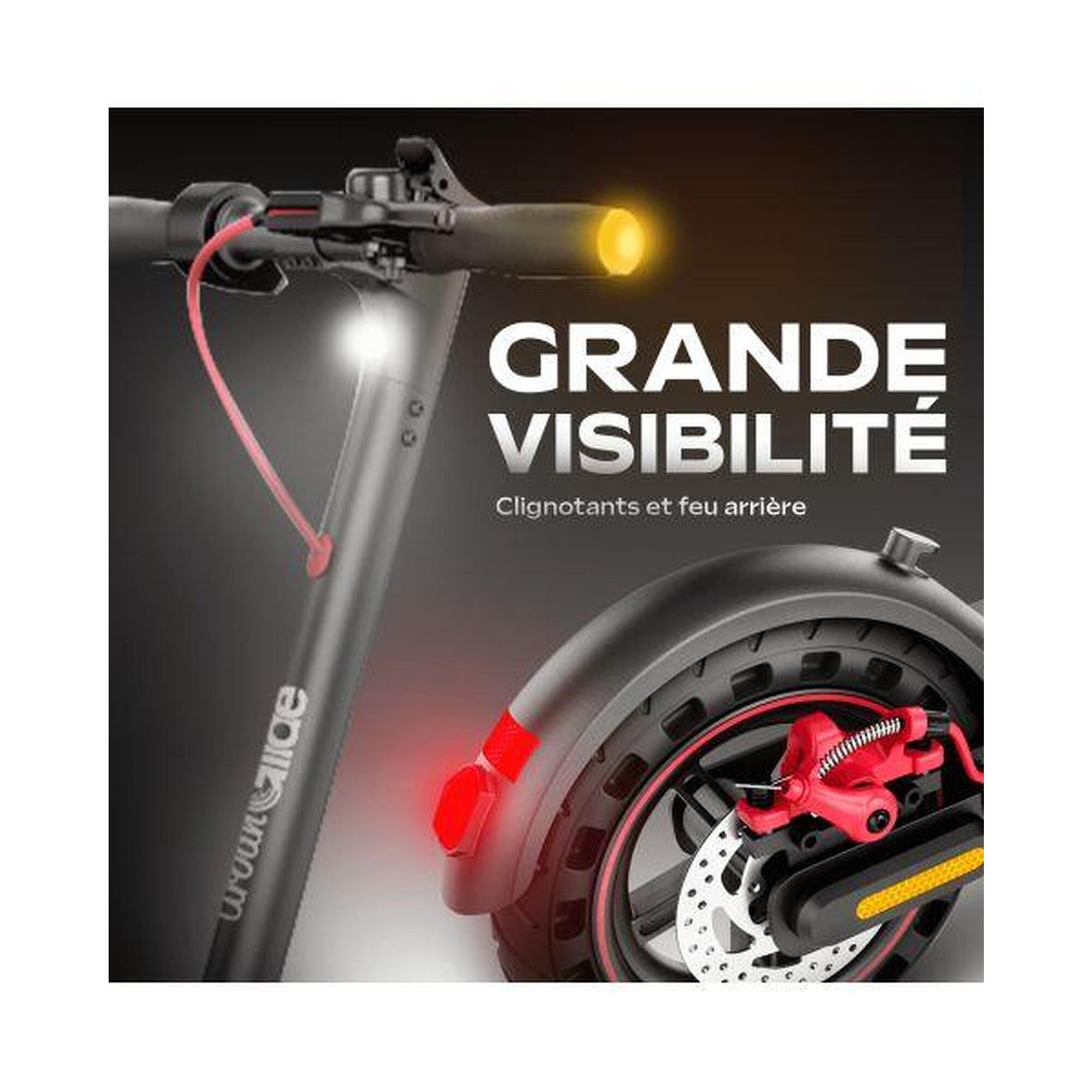 Trottinette Électrique  100 PRO 2 – 350W 10", 30 km, pliable et confort