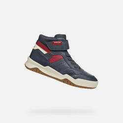 Baskets Geox Modèle J Perth Boy Couleur Gris