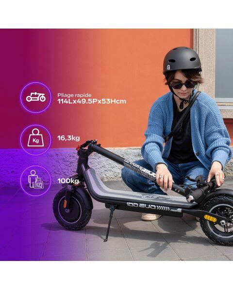 URBANGLIDE UrbanGlide Ride 100 PLUS - Scooter 36V - 400W - Bateria 7/8Ah - Comfort Plus