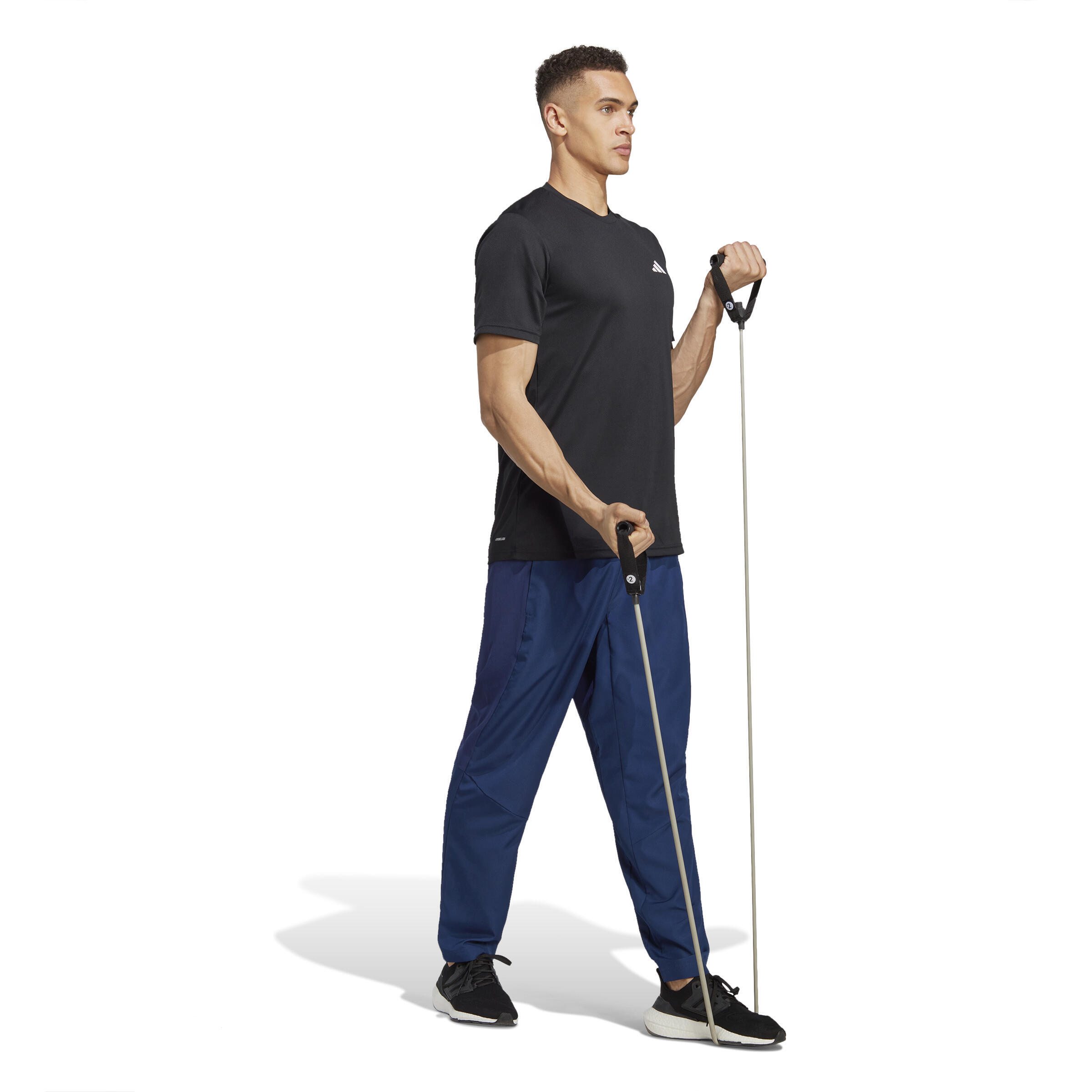 Second Life - Koszulka fitness męska ADIDAS krótki rękaw - Stan Doskonały 4/5