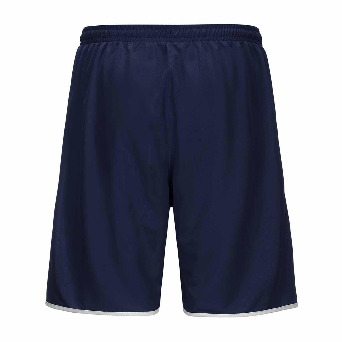 Pantaloncini sportivi da uomo in poliestere blu da basket 4/5