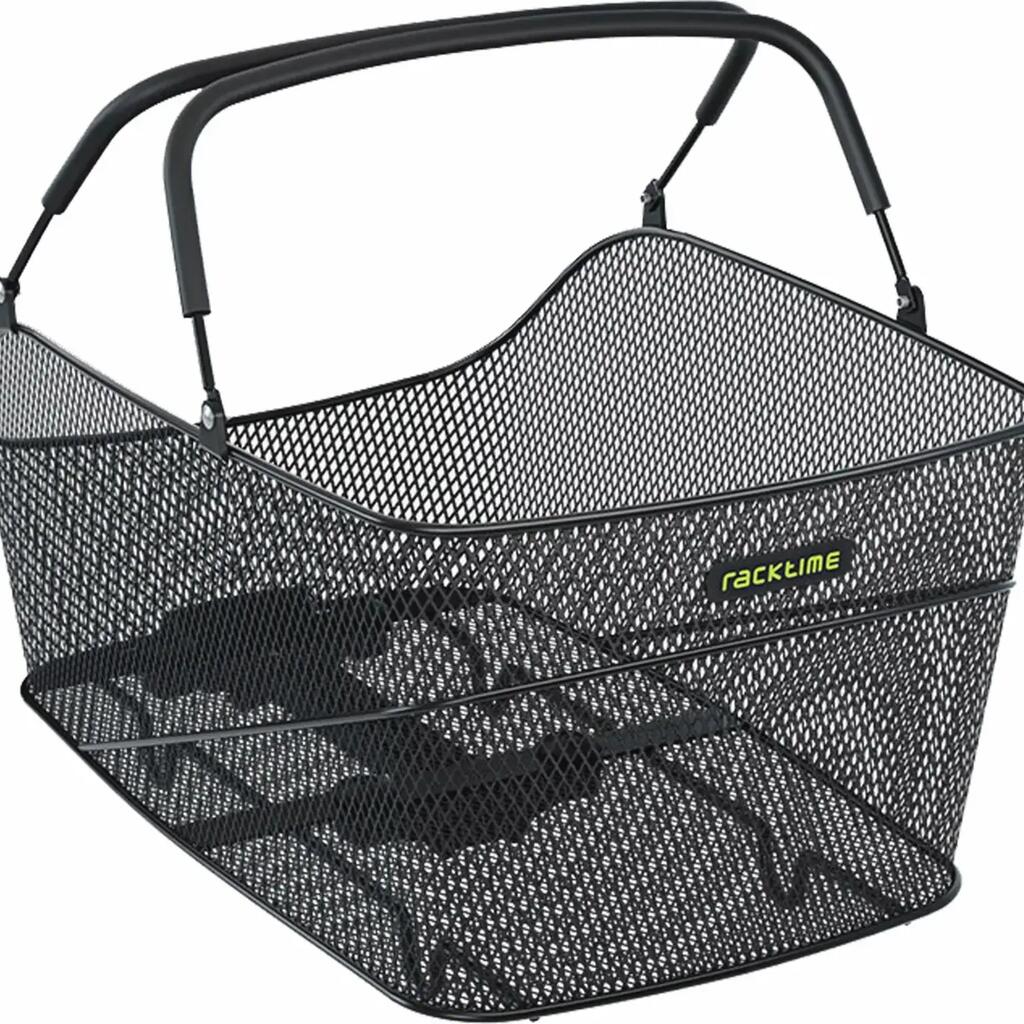 Baskit Trunk 2.0 Large Bike Basket 28L Black with Snapit 2.0