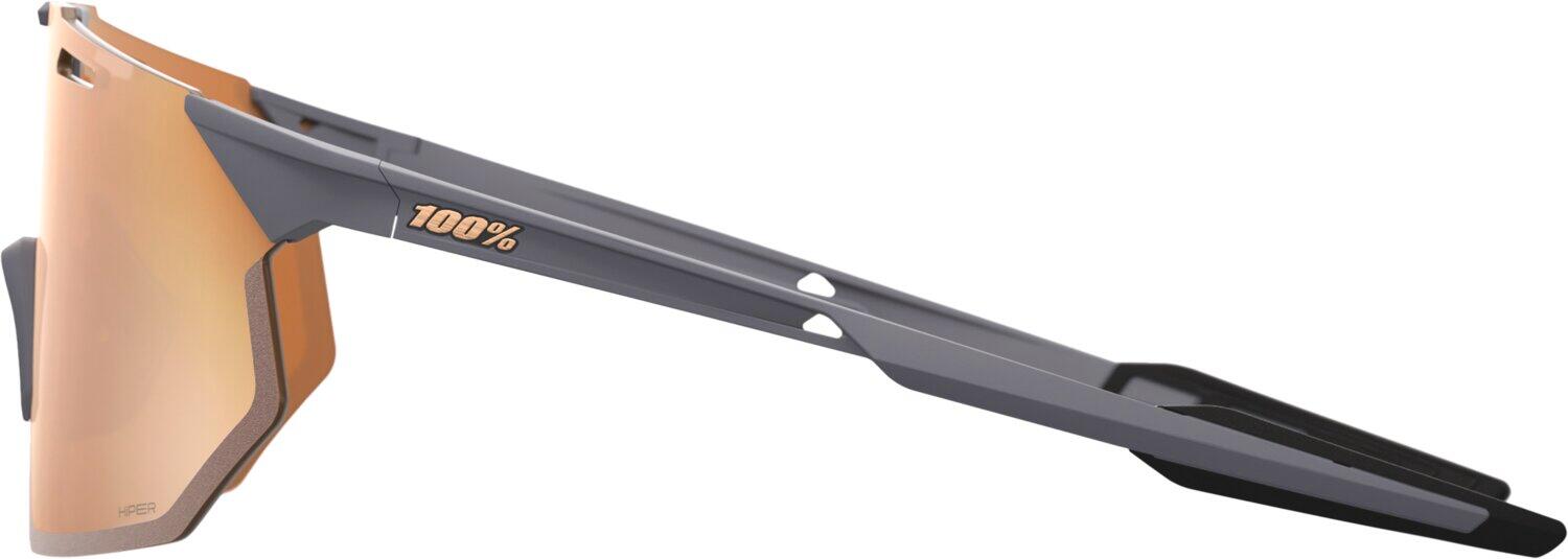 Brille Hypercraft SQ - Soft Tact Grey - HiPER Copper Mirror Lens 3/4