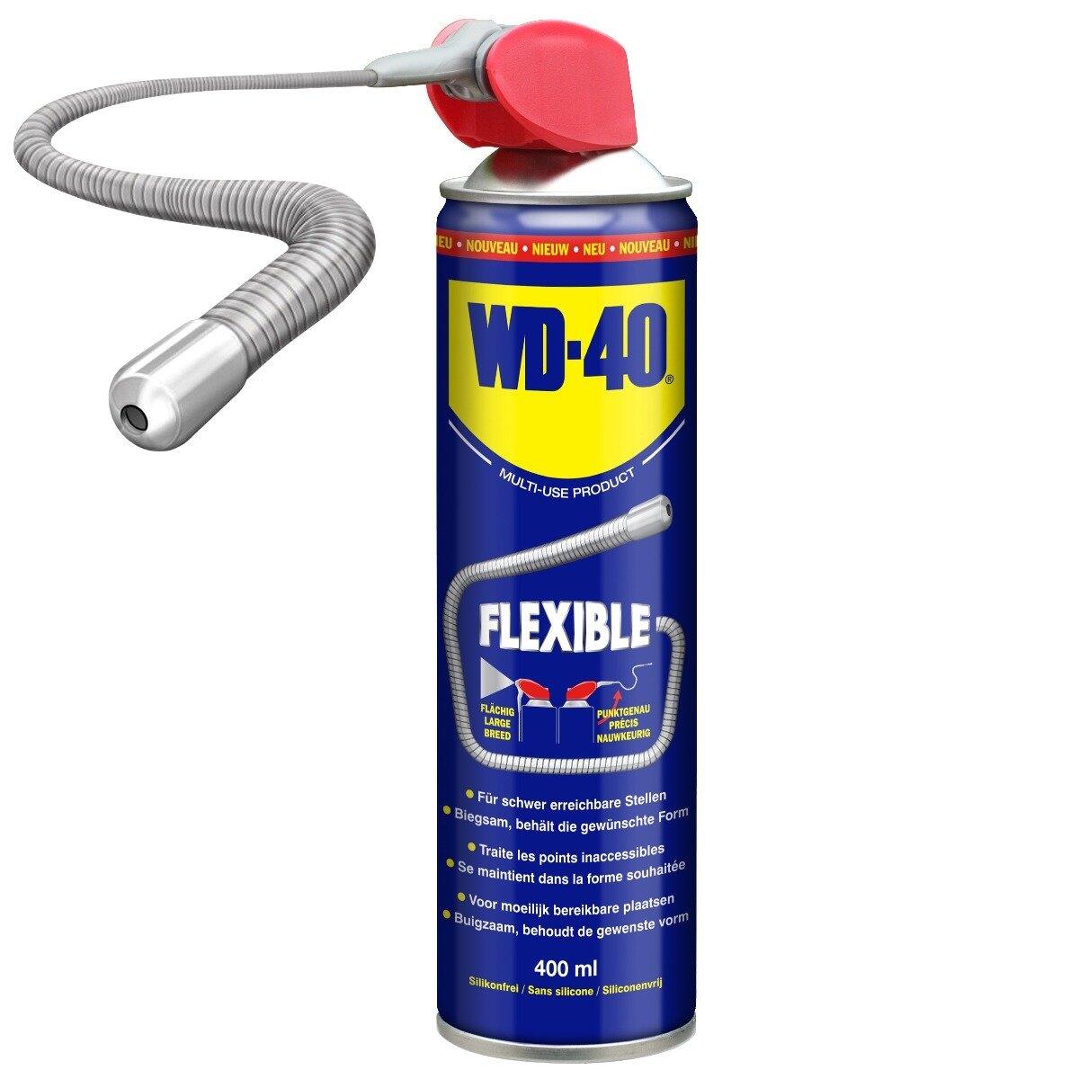 Spray WD-40 Flexible 400ml avec paille polyvalente 4/5