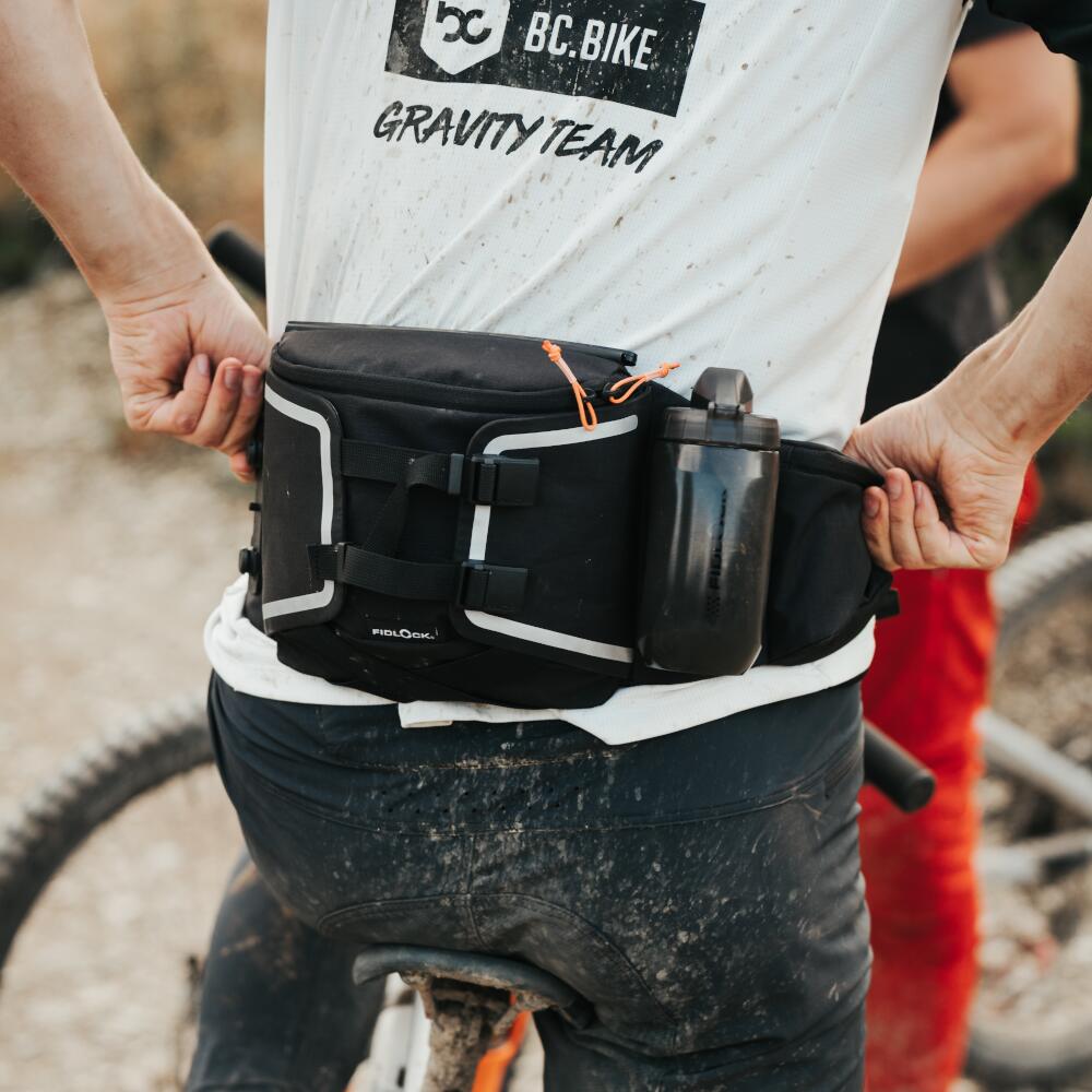 HIP BELT double + bottle 450 - noir 5/5